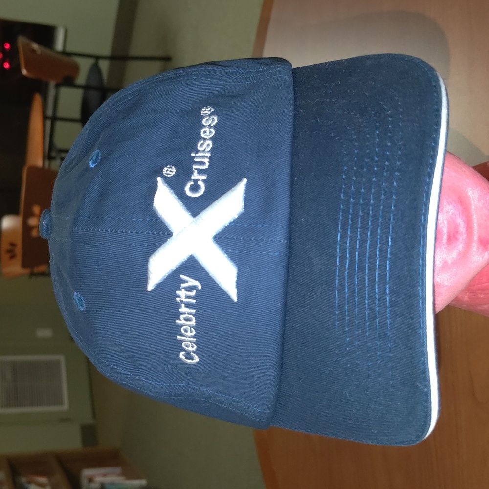 Celebrity X Cruises Celebrity Life Embroidered Logo Strap-on Cap Hat New